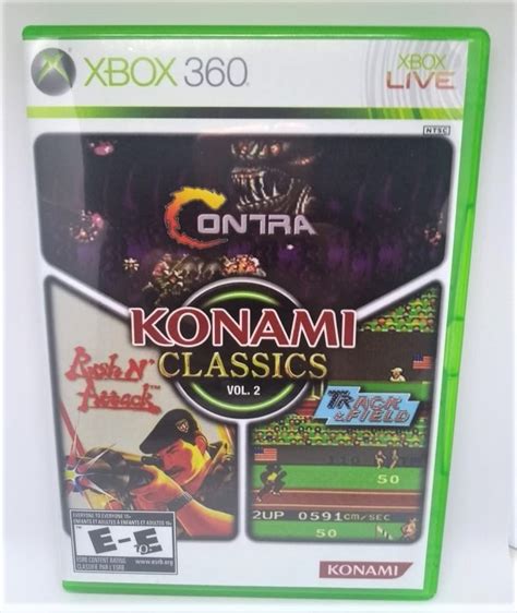 Konami Classics Vol 2 Original Xbox 360 Cr 15 Mercado Livre