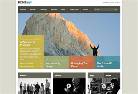 50 Excellent Corporate Website Design Examples Radii Go Digital Go