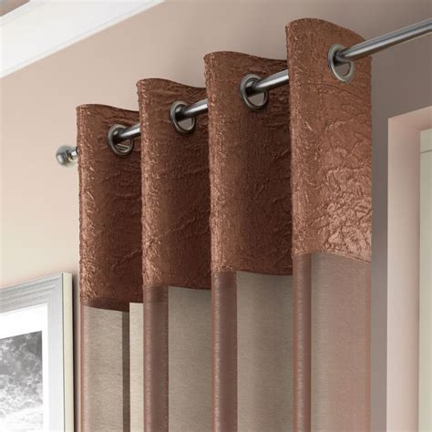 Did you scroll all this way to get facts about salmon curtains? Madeira | Copper | Curtain panel | Voile | | Tonys Textiles
