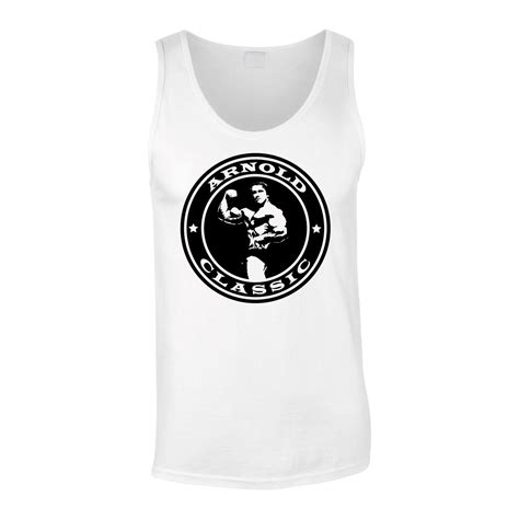 Arnold Classic Mens Gym Vest Bodybuilding Tank Top T Shirt Stringer Gymtier Ebay