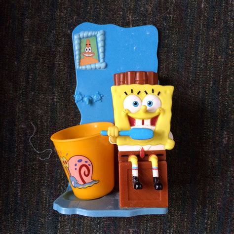 Stuff Spongebob Squarepants Toothbrush Holder And Cup