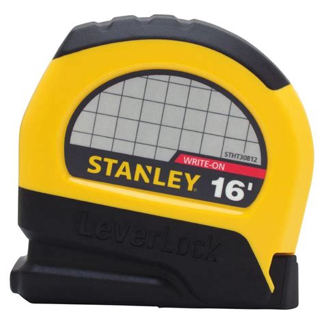 The first marking is 1/4 inch. Stanley LeverLock 16 ft. x 3/4 in. Tape Measure-STHT30812L ...