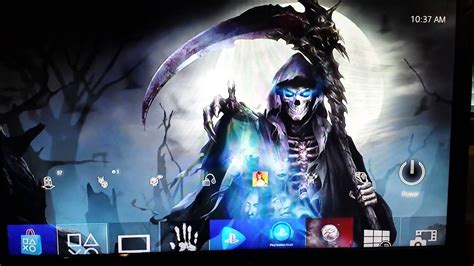 9 Grim Reaper Dynamic Theme New Ps4 Theme Youtube