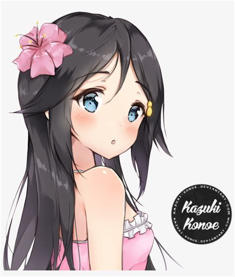 261 Images About Anime Anime Black Hair Girl Cute