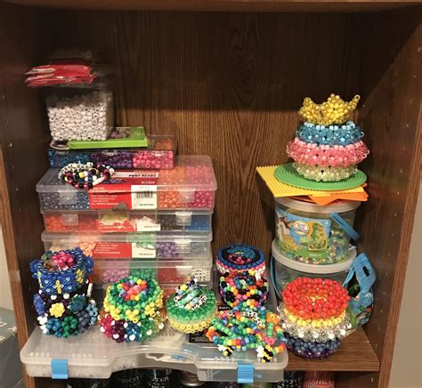 My Current Kandi Setup Anyone Else Store Their Finished Pieces Inside
