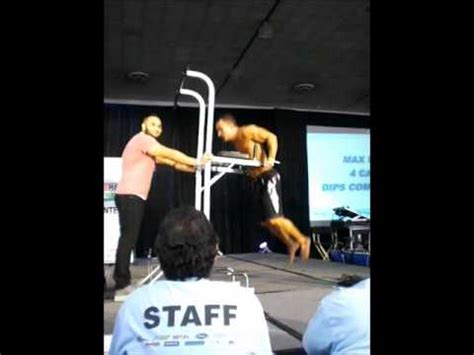 San Jose FITEXPO 2012 MAX REPS DIPS WINNER YouTube