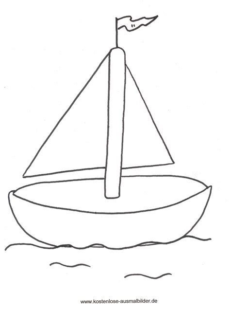 Malvorlagen - Ausmalbilder Segelschiff | Ausmalbilder Transportmittel
