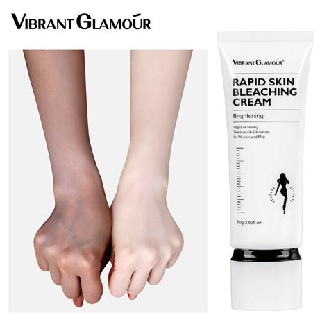 Vibrant Glamour Whitening Cream Rapid Skin Bleaching Cream Moisturizing