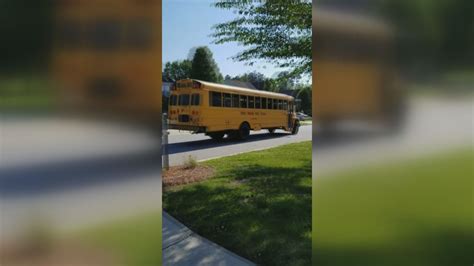 Triad Mom Records School Bus Driver Speeding Through Neighborhood