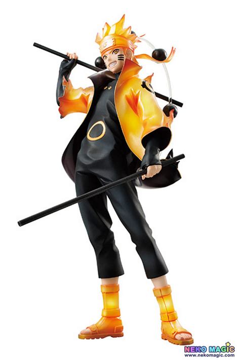 Naruto Uzumaki Naruto Six Paths Sage Mode 18 Pvc Figure By Megahouse