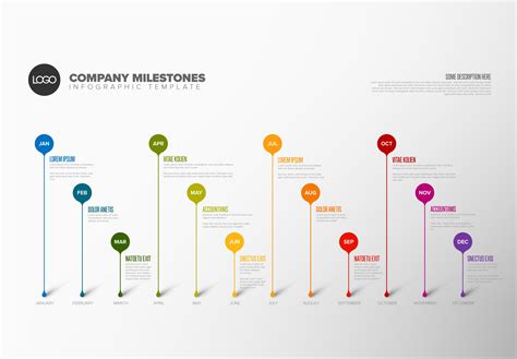 Full year timeline template | Creative Other Presentation Software