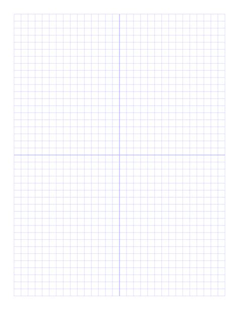 A Graph Paper With Lines Drawn On It