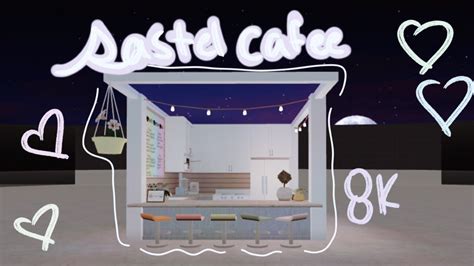 8k Pastel Cafee Bloxburg Youtube