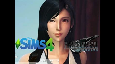 Tifa Lockhart Final Fantasy 7 Remake Create A Sims The Sims 4 Youtube