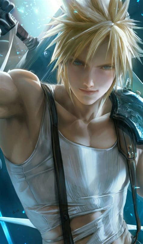 cloud strife final fantasy cloud strife final fantasy vii cloud final fantasy art