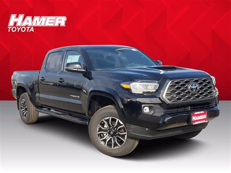 Base engine lacks performance and efficiency; New 2020 Toyota Tacoma TRD Sport Double Cab in Mission ...