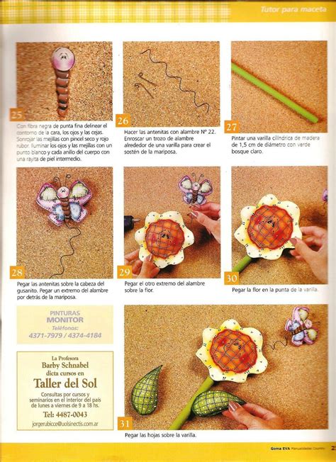 Check spelling or type a new query. Tutor Girasol para Macetas - Manualidades en Goma Eva y Foami