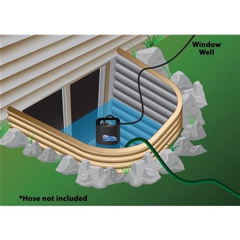 Basement Watchdog Utility Pump Can Be Used In Window Wells Utility