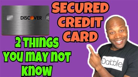 I put down $300 as a security deposit. Discover It Secured Credit Card #ZTEGRITY_BLACKCARD #credit #discover #secured | Secure credit ...