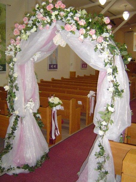 Church Wedding Arch Decorations Things Decor Ideas