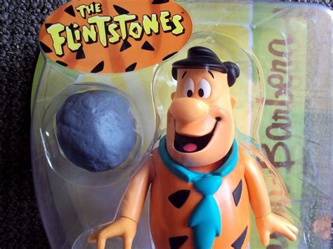 Fred Flintstone Bowling Ball Action Hanna Barbera Flintstones Mip