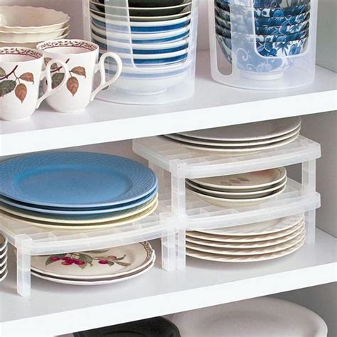 Decide how many cabinet shelves you wish to add to each kitchen cabinet. Dinnerware Cabinet Storage - EZKitchenz | Kitchen cabinet ...