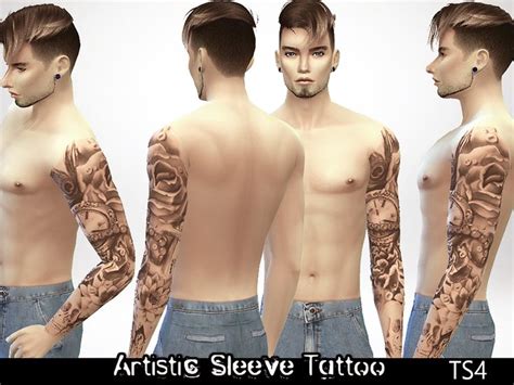 107 Best Sims Tattoos Images On Pinterest Sims Cc