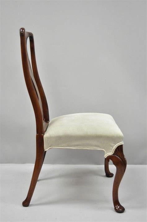 Find great deals on ebay for hickory chair furniture. Vintage Hickory Chair Company Queen Anne Style Mahogany ...