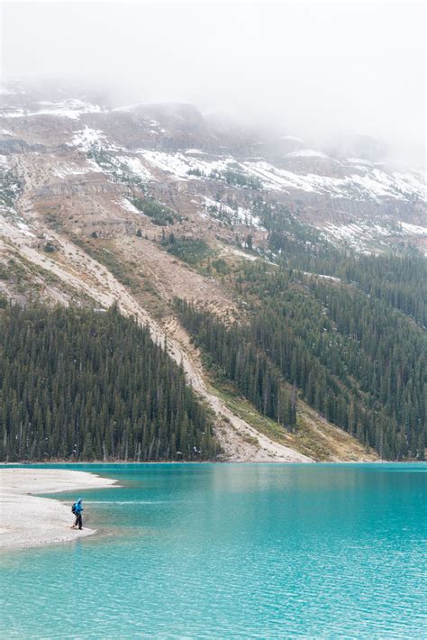 Hiking Down To Peyto Lake — Banff National Park Canada