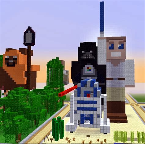 Minecraft Star Wars Builds The Star Wars Mom Parties Recipes
