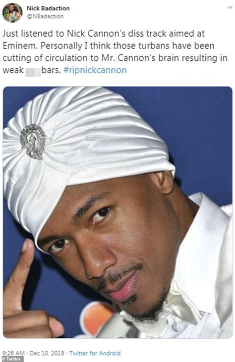 Twitter wants nick cannon's 'tubes tied' now that baby number seven's on the way. Nick Cannon doubles down on feud with Eminem with a SECOND ...