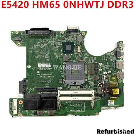 Refurbished For DELL Latitude E5420 HM65 Notebook Mainboard CN 0NHWTJ