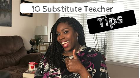 10 Substitute Teacher Tips Youtube