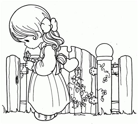 Barbie and the diamond castle coloring pages. Precious Moments Praying Coloring Pages - Coloring Home