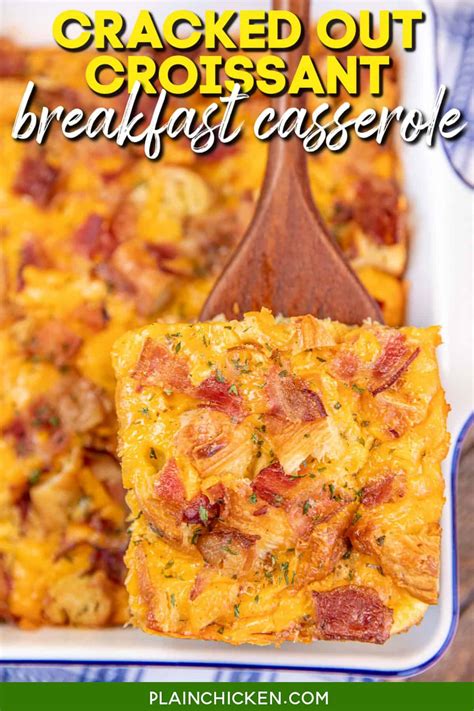 Sausage And Cream Cheese Breakfast Casserole Plain Chicken