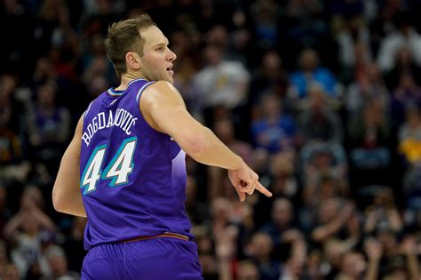Bojan bogdanovic is a versatile player who can score in lots of different ways. Bojan Bogdanovic is going to win over Utah Jazz fans quickly