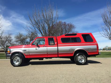 1992 Ford F 250 Xlt 4x4 Supercab With Only 117000 Actual Miles