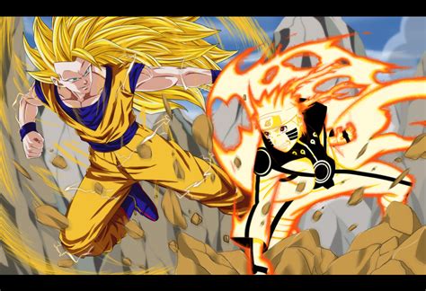 Commission Naruto Vs Goku By Dannex009 On Deviantart