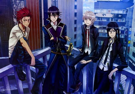 Anime K Project Mikoto Suoh Reisi Munakata Yashiro Isana Kuroh Yatogami