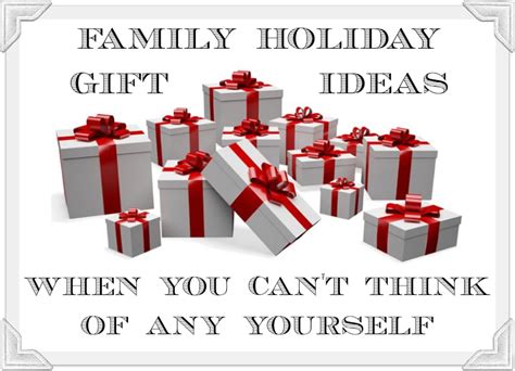 No matter what kind of family member you're shopping for, there's probably something on this list that would make a great gift—we've got affordable gift ideas for all ages and interests. What Do I Get My Family For Christmas? - lynette radio