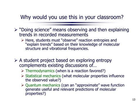 Ppt Entropy Explained The Origin Of Some Simple Trends Powerpoint