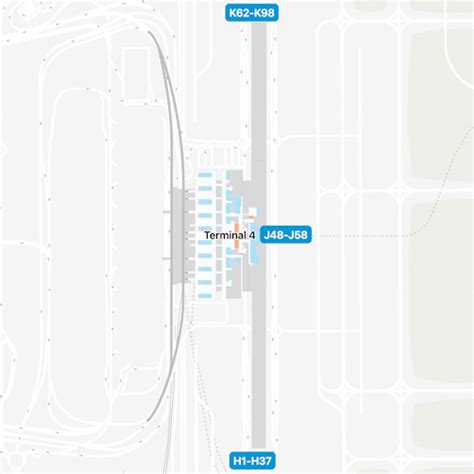 Madrid Airport Terminal 4 Map And Guide