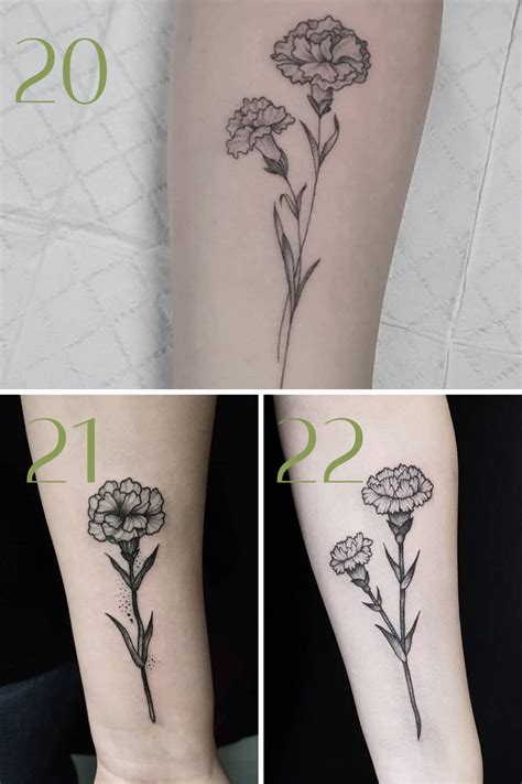 Creative Marigold Flower Tattoos 53 Ideas Full Of Beauty Tattoo Glee