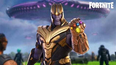 Thanos Llega A La Tienda De Objetos Fortnite Por Primera Vez