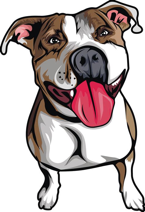 Pit Bull Png Cartoon Pitbull Png Dibujos De Perros Pi