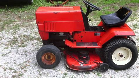 Mtd Vintage Lawn Tractor Hp Twin Briggs Youtube
