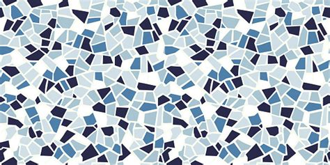 Bright Abstract Mosaic Seamless Pattern Vector Background Endless