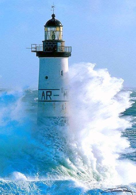 Ar Men Lighthouse Bretagne France Shine The Light Lighthouse