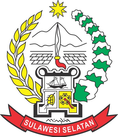 Logo Provinsi Sulawesi Selatan Vector File Cdr Coreldraw Download Resolusi Gambar Gambar Png