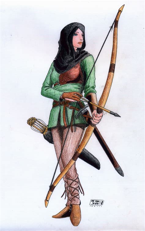 Cartoon Medieval Archer Images And Pictures Becuo